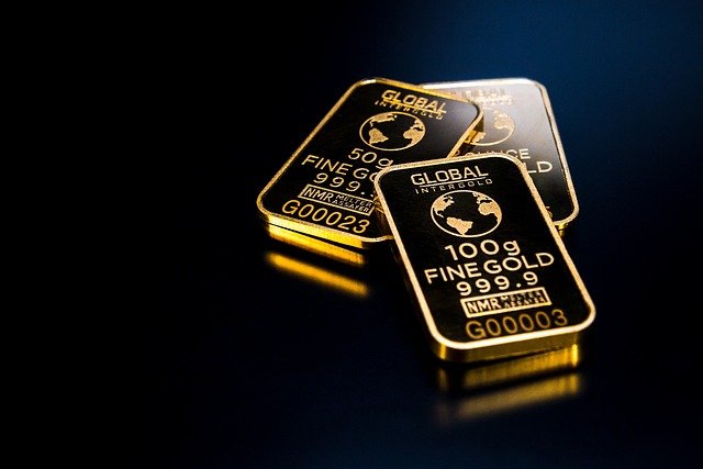 Gold bars
